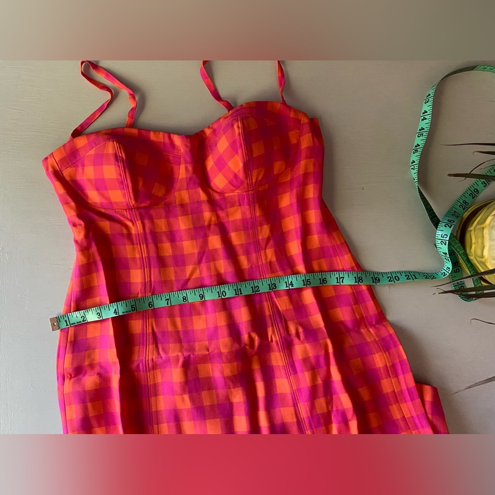 NWT JCREW Collection invite dress in gingham - Picture 7 of 13